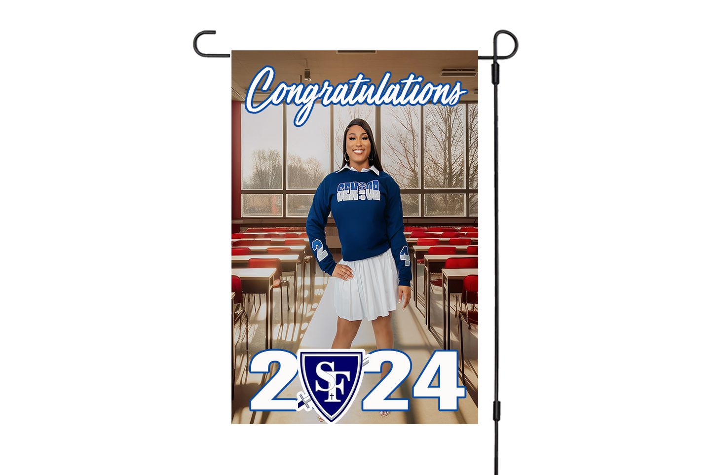 Graduation Yard Flags