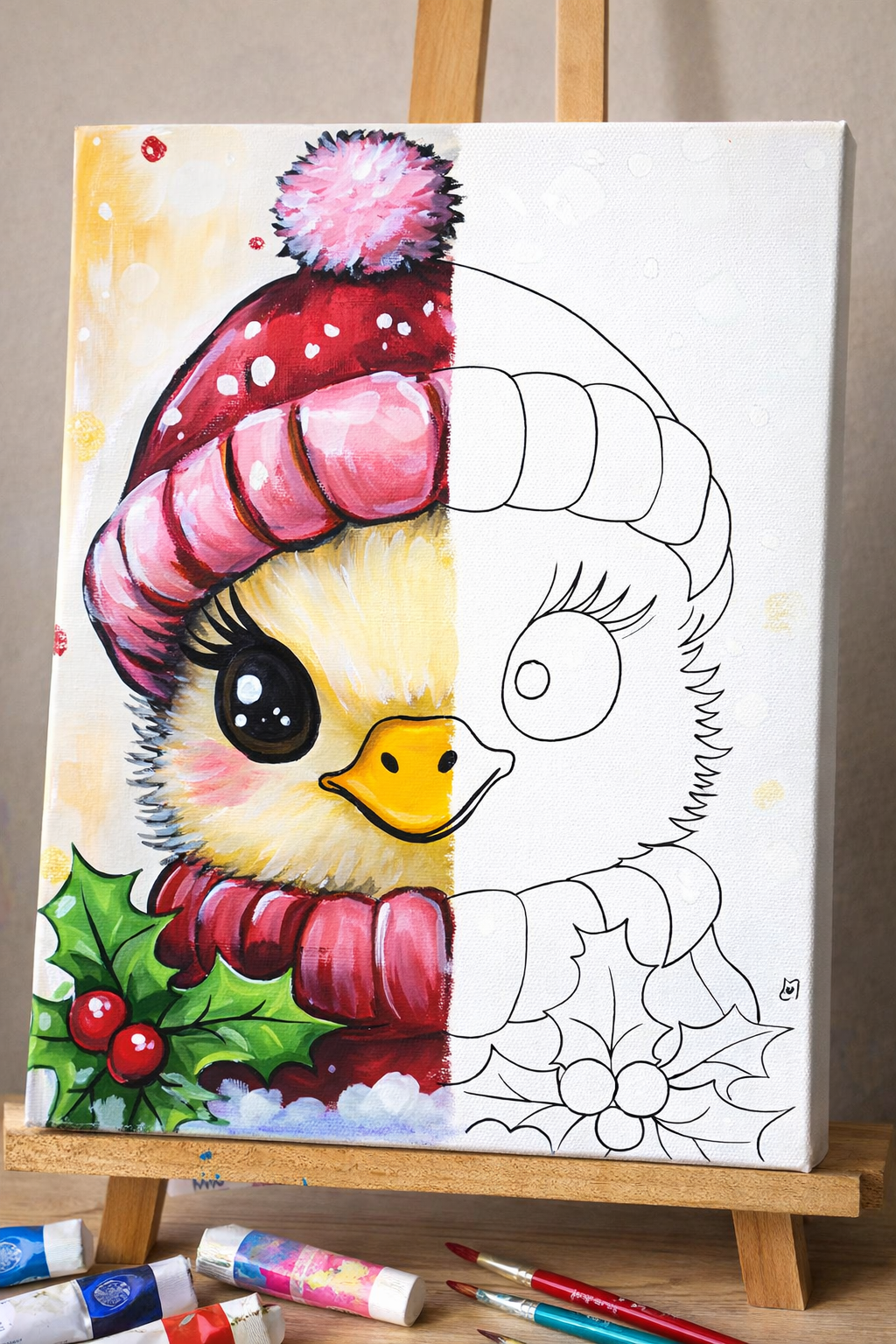 DIY Paint Kits or Canvas Only