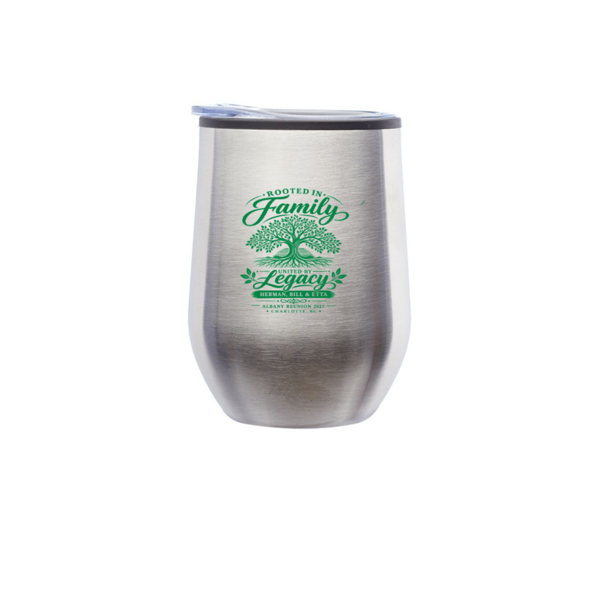 Albany Reunion Stemless Wine Glass