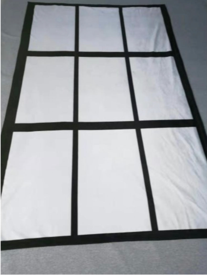 9 Panel Photo Blanket
