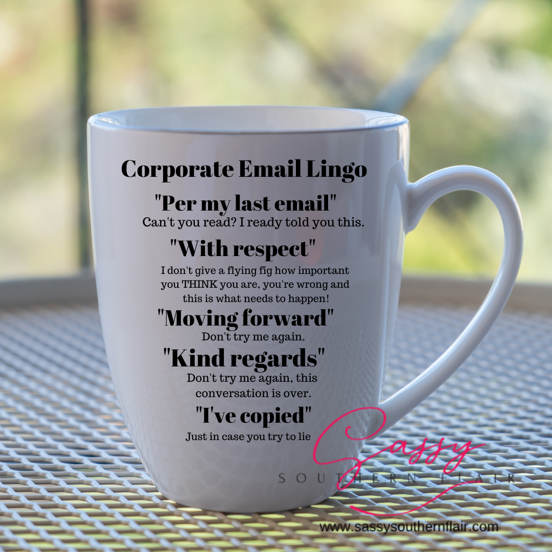 Corporate Email Lingo