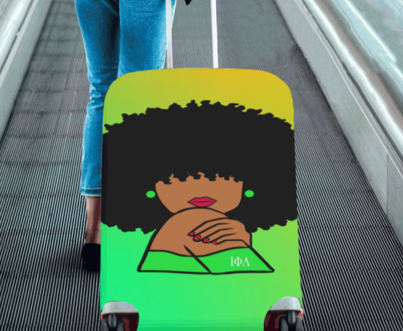 Iota Inspired Luggage Cover
