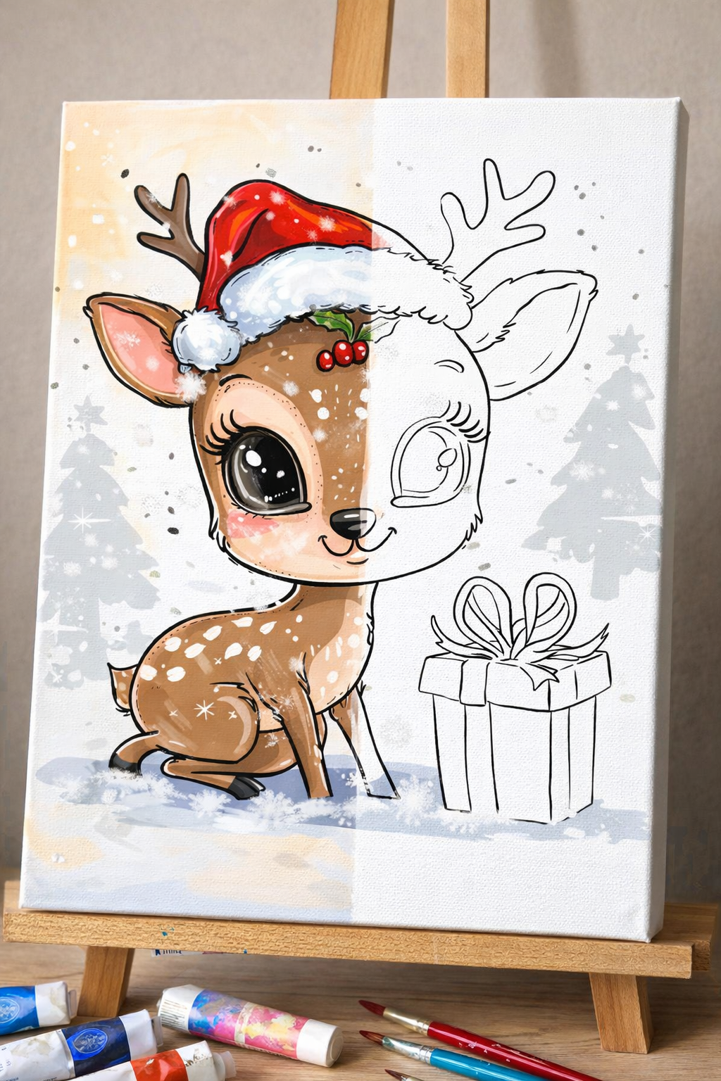 DIY Paint Kits or Canvas Only