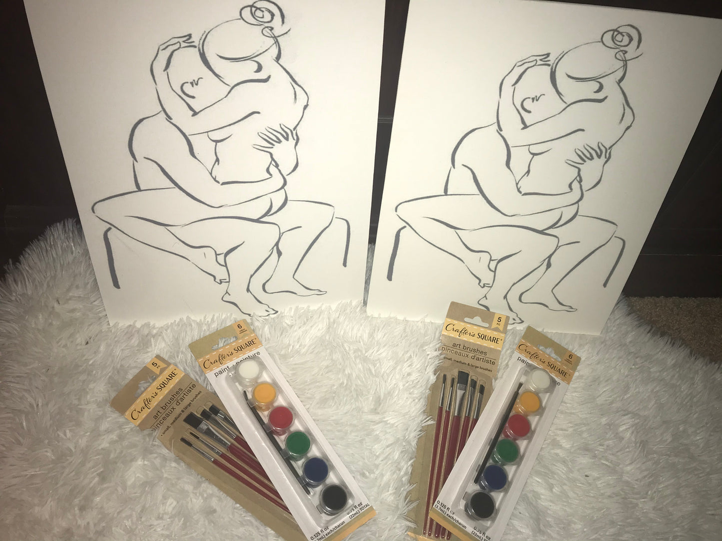 Erotic Sip and Paint Kit