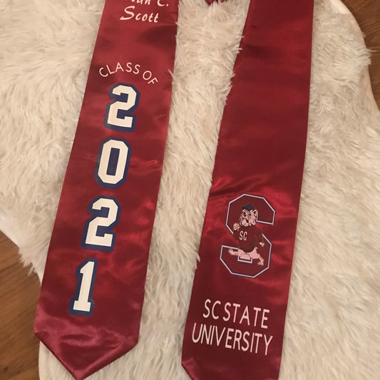 Graduation Stole Customized