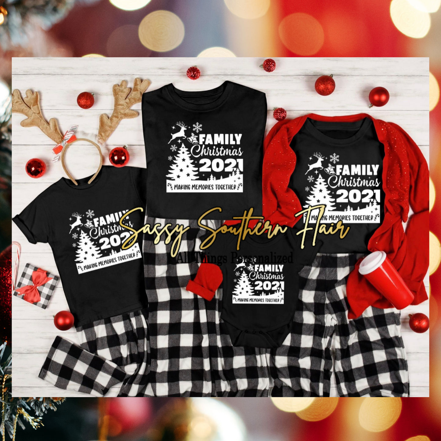 2021 Family Christmas T-shirts