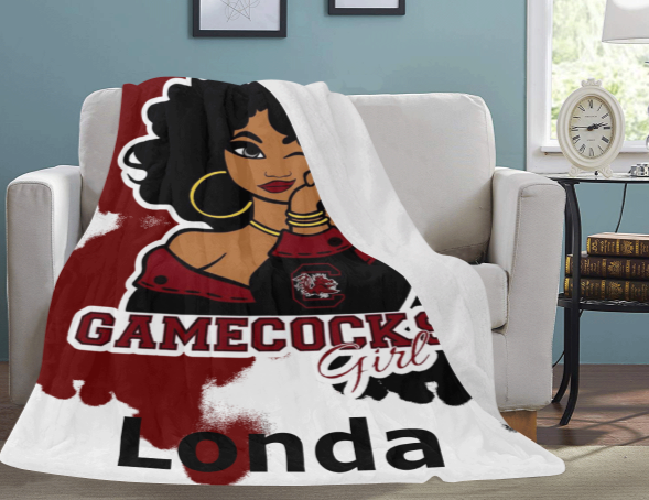 Sports Girl Blanket